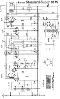 ITT 48w-ac-standard-super-receiver-1948 - Schematic - Manual 